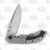 Olamic Wayfarer 247 Folding Knife T-084P Purist White Storm Fat Carbon (Light Blast) T084P
