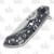 Olamic Wayfarer 247 Folding Knife T-084P Purist White Storm Fat Carbon (Light Blast) T084P