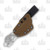 Spartan Blades Enyo Fixed Knife FDE 2.68in Plain FDE ZrN Drop Point Sheath 1