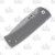 Chaves Knives Redencion Street Framelock Folding Knife (Gray Titanium  Drop Point)