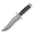 Rough Ryder Large Black and Silver Bowie RR2391