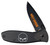 Tec-X Harley-Davidson Skull Linerlock Folding Knife (Black Hard Coat)