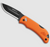 Outdoor Edge 2.2" Razor-Mini Folding Knife (Orange PMS  Black 2 Drop-Point Blades)