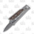 Reate Exo-M Safety Lock Gravity Knife Burlap Micarta (Stonewash Dagger)