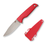 SOG Altair FX Canyon Red 3.4in Clip Point Fixed Blade Knife