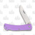 Bear & Son Purple Aluminum Small Locking Farmhand Folding Knife