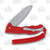 Victorinox Evoke Folding Knife Red Alox