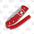 Victorinox Evoke Folding Knife Red Alox