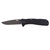 SOG Twitch II Assisted Black Folding Knife 2.65in TiNi Drop Point