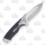 Sharps Cutlery Black Pakkawood Linerlock Folding Knife