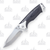Sharps Cutlery Black Pakkawood Linerlock Folding Knife