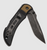 Outdoor Edge Chasm Folding Knife 3.3in Clip Point Blade Brown
