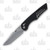 CRKT Definitive Crossbar Folding Knife 3.7in Stonewashed Harpoon Blade