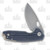 GiantMouse Ace Tribeca Linerlock Folding Knife (Denim Micarta) GMACETRIBDM