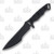 Halfbreed MIK-08 Medium Infantry Fixed Blade Knife (Teflon Coated  Black G-10)