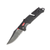 SOG Trident AT Black and Red Assisted Knife 3.7in Clip Point Blade