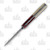 8.5" Damascus Hunter Fixed Blade Knife Bone and Red Resin Handle DM1370RD