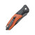 Bear & Son Bear Ops Bold Action V Automatic Knife Survival Orange AUBRAC510B4O