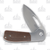 Liong Mah Design Field Duty 3.5 Linerlock Folding Knife (Brown Burlap Micarta)