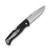 Cold Steel Air Lite Folding Knife 3.5in Satin Plain Drop Point Blade