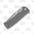 Chaves Knives Ultramar Redencion 229 Lee Williams Kickstop Folding Knife (Gray Titanium  Drop Point)