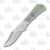 Finch Flint Linerlock Folding Knife (Ghost Green Translucent G-10)