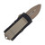 Microtech Exocet OTF Automatic Knife Serrated Bronze D/E Black