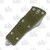 Microtech Mini Troodon Hellhound Out-the-Front Automatic Knife (S/E Stonewash | OD Green)