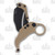 Reate Exo-K Karambit Gravity Knife (Black PVD, Tan Ceramic) REEXOKCTBK