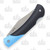 Rough Ryder VG-10 Lockback Folding Knife (Black and Blue)