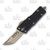 Microtech Mini Troodon Hellhound Out-The-Front Automatic Knife (S/E Bronze | Black)