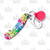 Brighten Blades Keychain Knife Peace Clam Pack