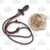 Wazoo Bushcraft Black Fire Starter Necklace NKLBCSTBK
