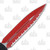 Microtech Ultratech Sith Lord Out-The-Front Automatic Knife (D/E Red F/S | Black)