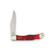 Marbles Red Jigged Bone Hunter 3.5in Satin Clip-Point Folding Knife MR582
