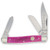 Boker SMKW Exclusive Purple Smooth Bone Medium Stockman Folding Knife