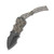 Combat Ready Camo Neck Knife 2.25in Black Stonewash Dagger Fixed Blade