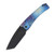 Medford Slim Midi Folding Knife PVD S45VN Tanto (Flamed Galaxy) MK2014PT-03PV-TPCP-Q4