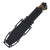 Frost Tac Commander 10.6" Hunting Fixed Blade Knife Brown FRTC06BR