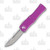 Microtech Hera Out-the-Front Automatic Knife (S/E Stonewash | Violet)
