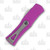 Microtech Hera Out-the-Front Automatic Knife (S/E Stonewash | Violet)