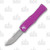 Microtech Hera Out-The-Front Automatic Knife (S/E Stonewash P/S | Violet)
