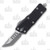 Microtech Mini Troodon Hellhound Out-the-Front Automatic Knife (Apocalyptic | Black)