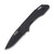Bear & Son Bear Edge Sideliner Folding Knife Drop Black G-10
