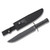 Frost Scout II Survival Knife (Hollow Handle with Survival Kit  Black)