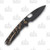 Medford Infraction Folding Knife 3.62in Drop Point Show Lights Bronze