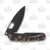 Medford Infraction Folding Knife 3.62in Drop Point Show Lights Bronze