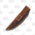 Woody Handmade Knives Sidekick Series Long Clip Black Walnut