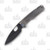 Medford Infraction Folding Knife 3.62in PVD Plain Drop Point Gun Grip
