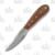Woody Handmade Knives Sidekick Series Long Clip Blade Brown Micarta